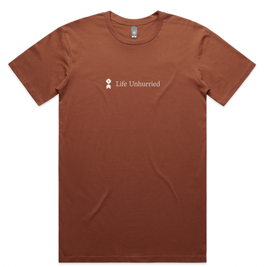 Life Unhurried Staple Tee - CLAY